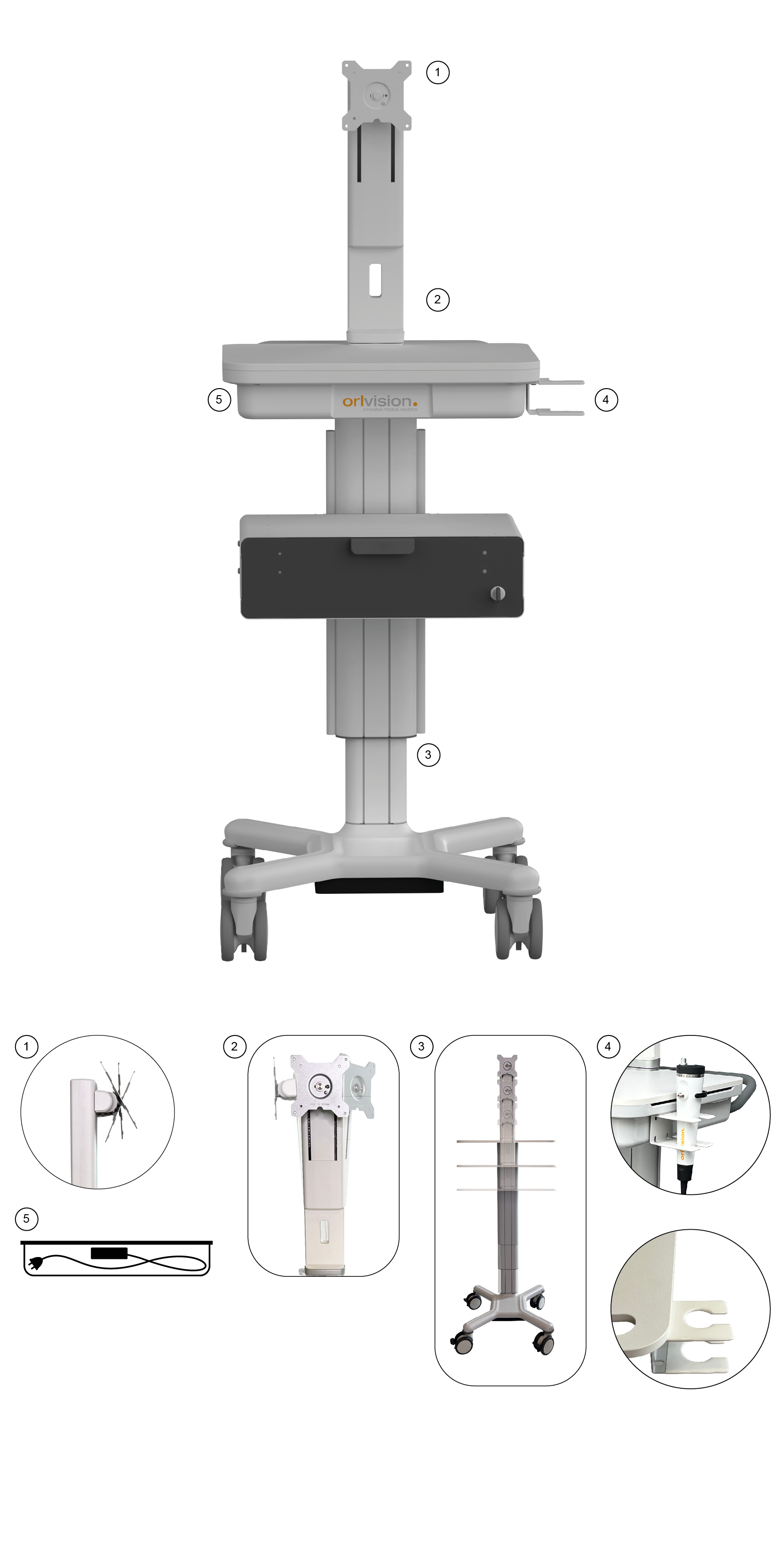 Trolley Premium+ ohne Ausstattung Details